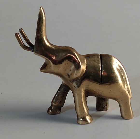 Little Brass Elephant - Picture 7 of 8
